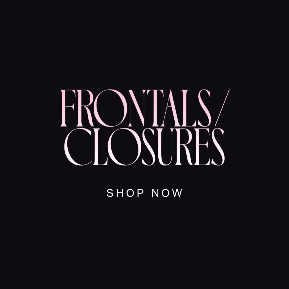 Lace closures/frontals
